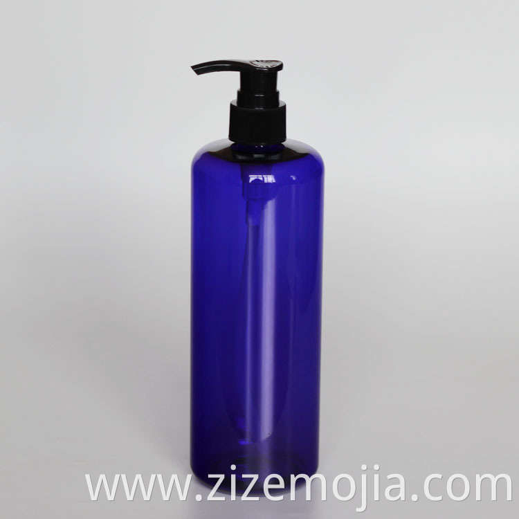 Stock sale PET plastic bottle light proof bottle Body wash shampoo lotion water beautiful bottles